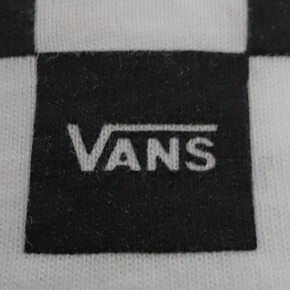 Vans Crop Top White Long Sleeve Womens Shirt - Picture 7 of 9